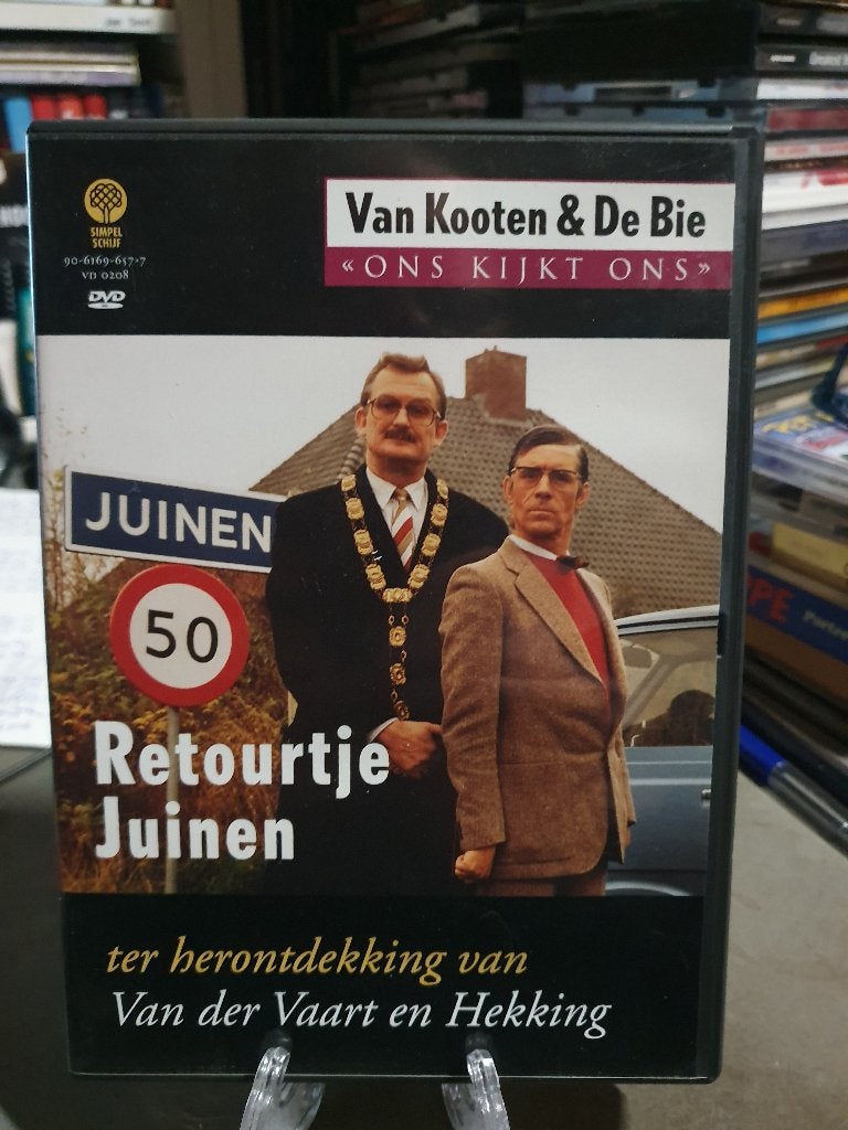 Van Kooten & De Bie - Retourtje Juinen (DVD), Alle leeftijden, Ophalen, Zo goed als nieuw, Stand-up of Theatershow