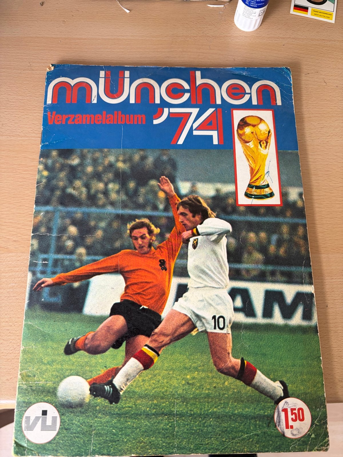 München 1974 Verzamelaarsalbum - Incompleet, Verzamelen, Ophalen of Verzenden, Gebruikt, Overige sporten, Boek of Tijdschrift