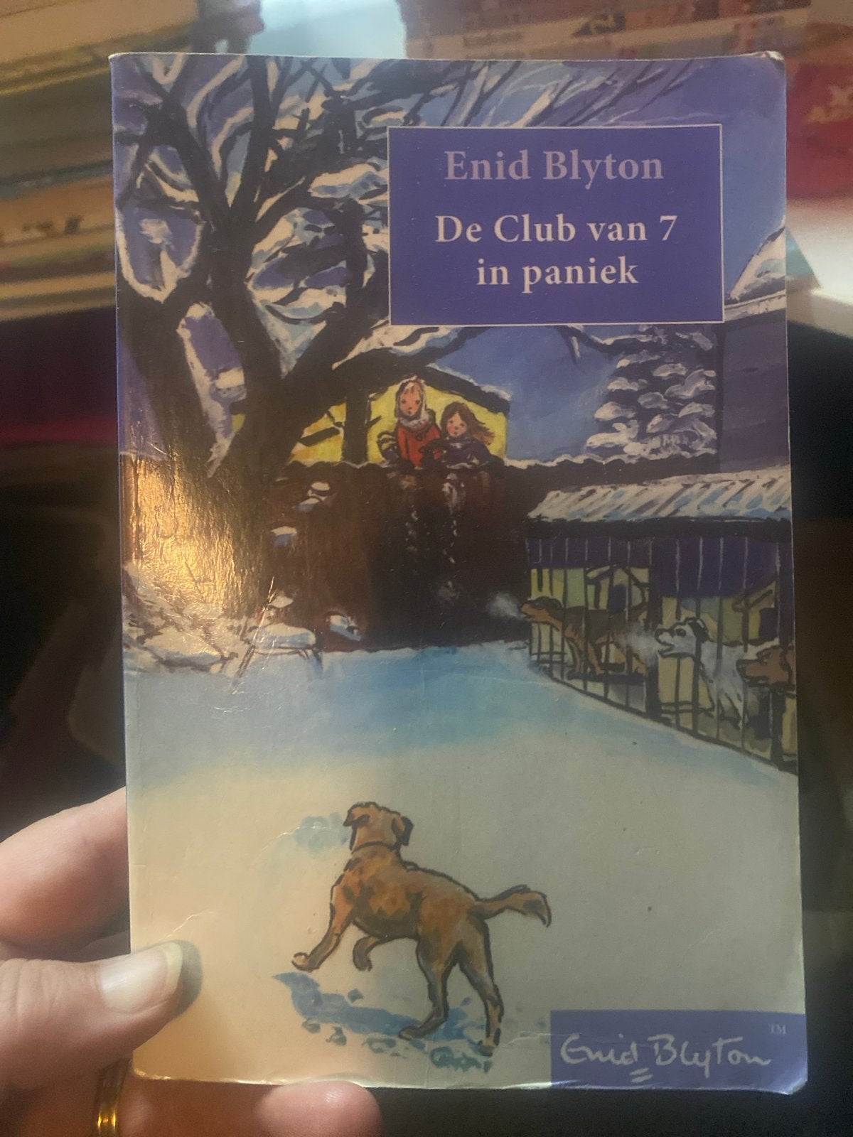 De Club van 7 in paniek - Enid Blyton, Ophalen of Verzenden, Gelezen, Fictie