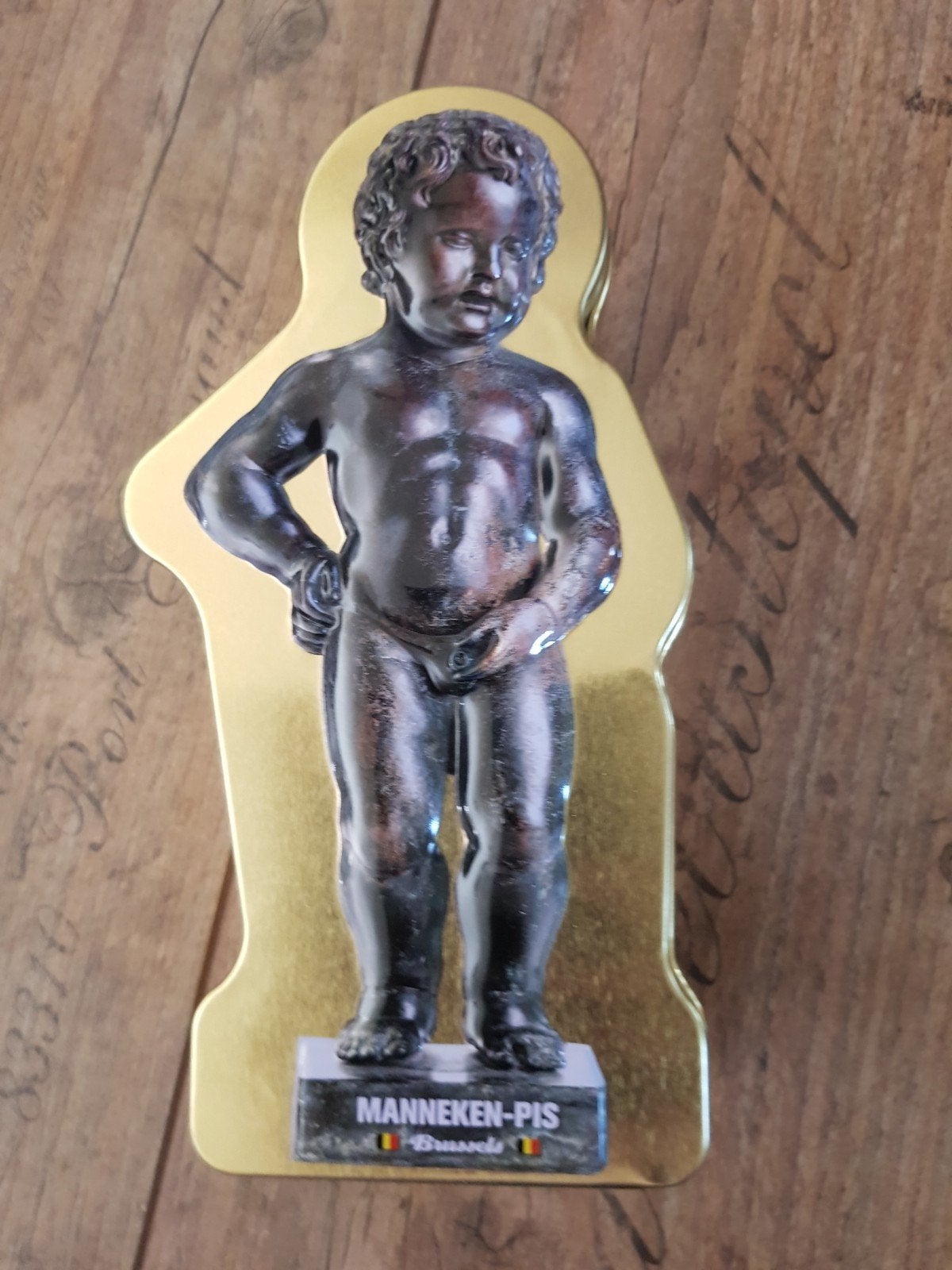 Blik Manneke pis, Ophalen of Verzenden, Nieuw