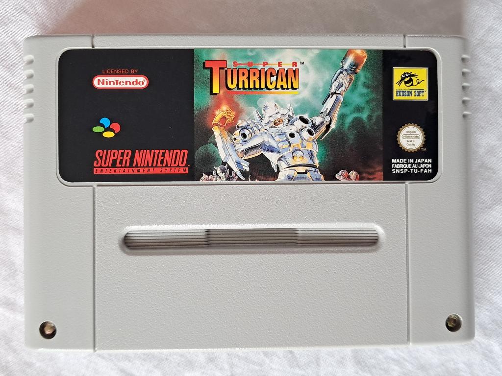 Super Turrican - Super Nintendo SNES, Spelcomputers en Games, Games | Nintendo Super NES, Gebruikt, Shooter, Verzenden, 1 speler