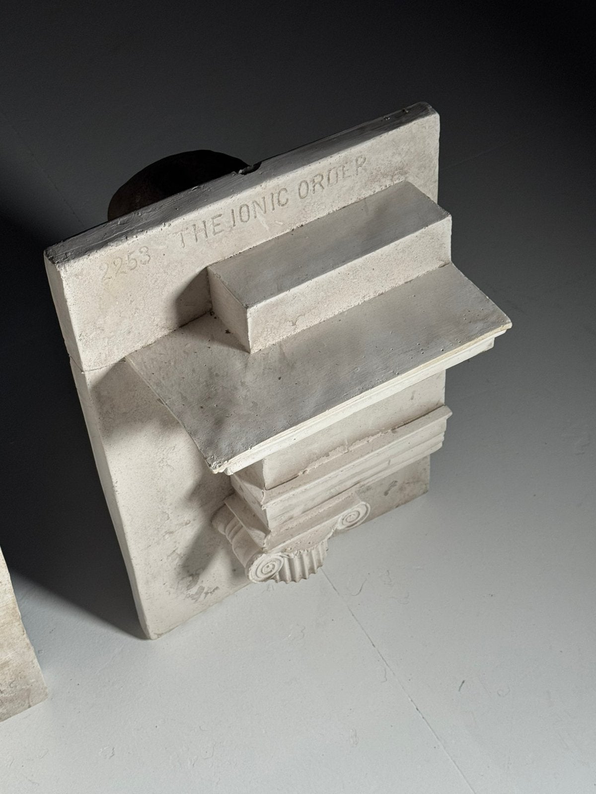 Set van 4 architectonishe ordes wanddecoratie, Ophalen of Verzenden, Zo goed als nieuw