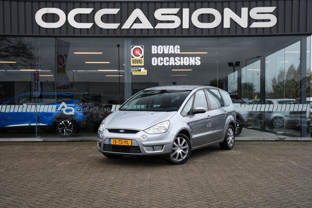 Ford S-Max 2.0-16V VERWARMDE VOORRUIT/ CRUISE CONTROL, Auto's, Ford, Voorwielaandrijving, Stof, Gebruikt, 4 cilinders