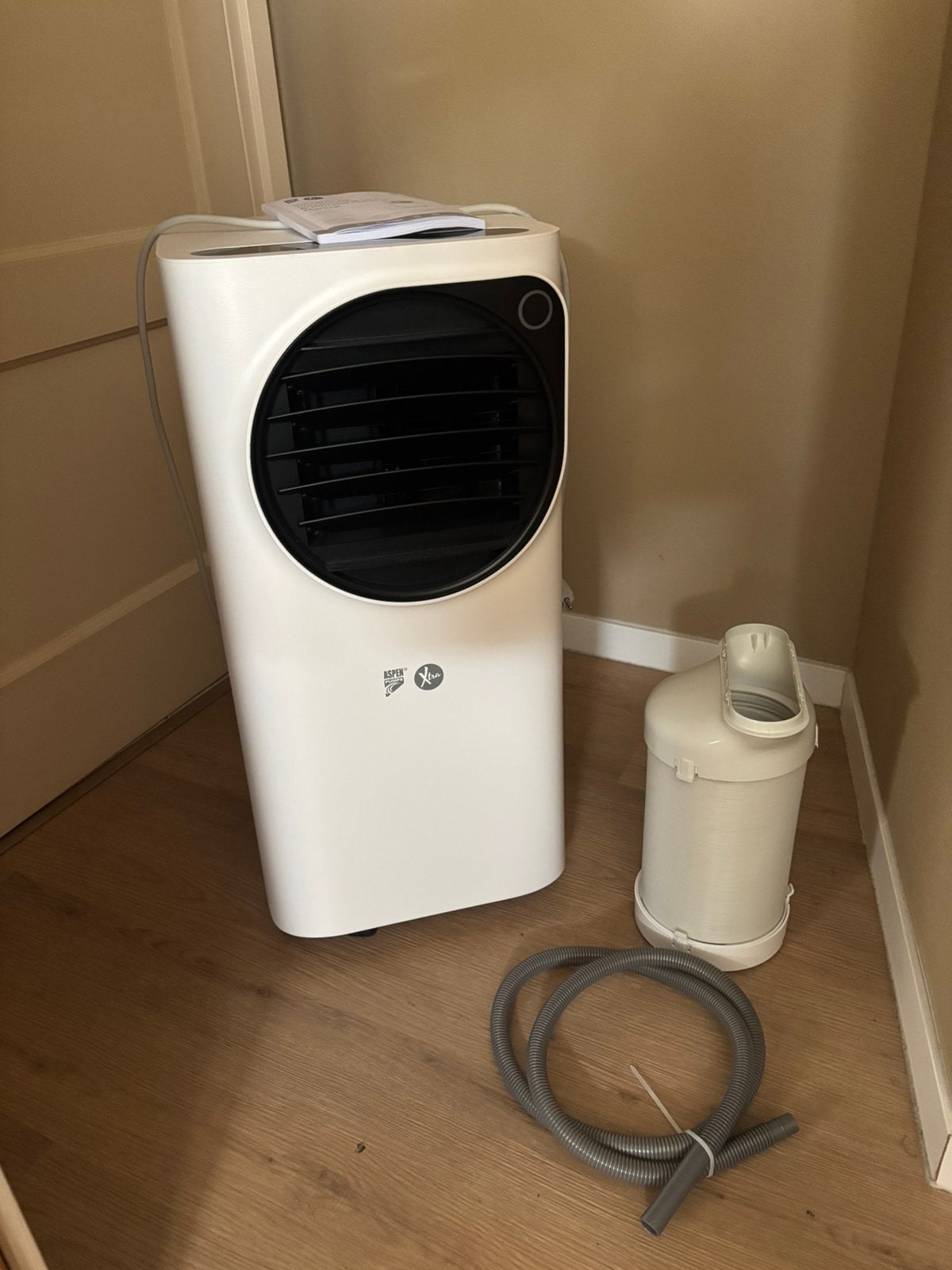 Aspen mobiele airco 3,25 kW, Ophalen, Verwarmen, 3 snelheden of meer, Zo goed als nieuw