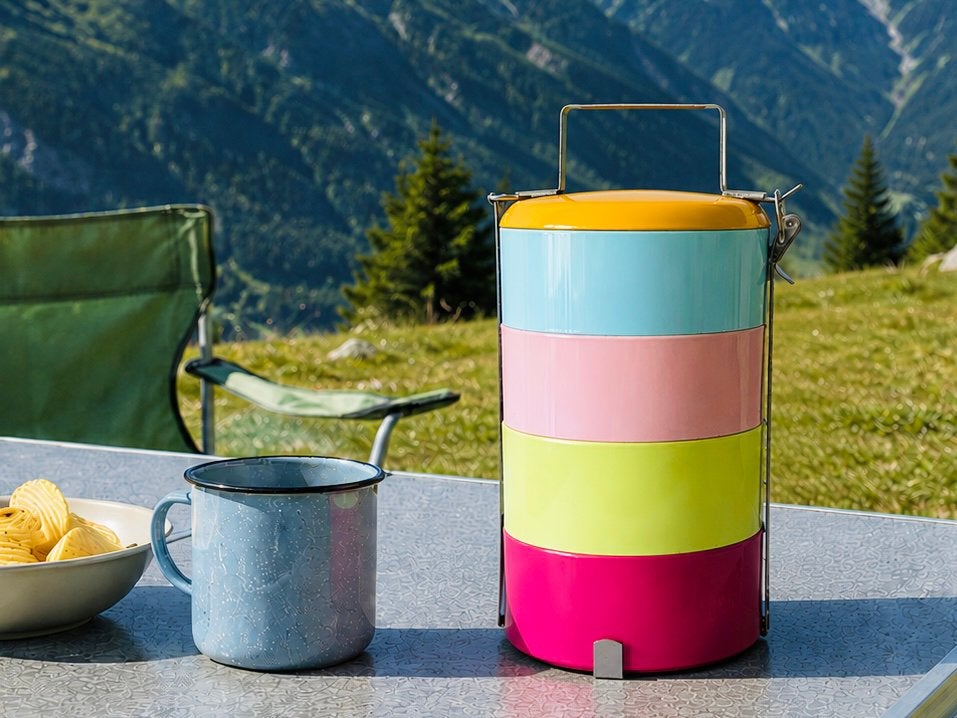 Vintage Snacktoren Picknicktoren Gold Fisch Brand | HEMA, Huis en Inrichting, Keuken | Keukenbenodigdheden, Zo goed als nieuw