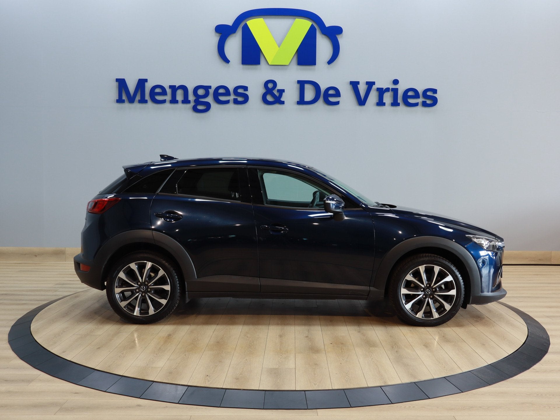 Mazda CX-3 2.0 SkyActiv-G 121 Sportive Airco ECC | NAP | Sto, Auto's, Voorwielaandrijving, 4 cilinders, Blauw, 122 pk