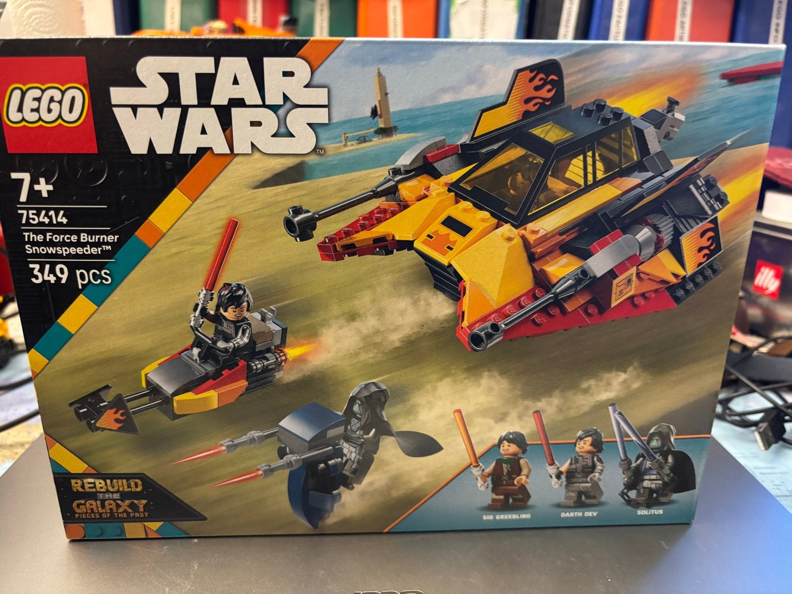 Lego Star Wars 75414 The Force Burner Snowspeeder NIEUW, Star Wars, Lego, Nieuw, Ophalen of Verzenden