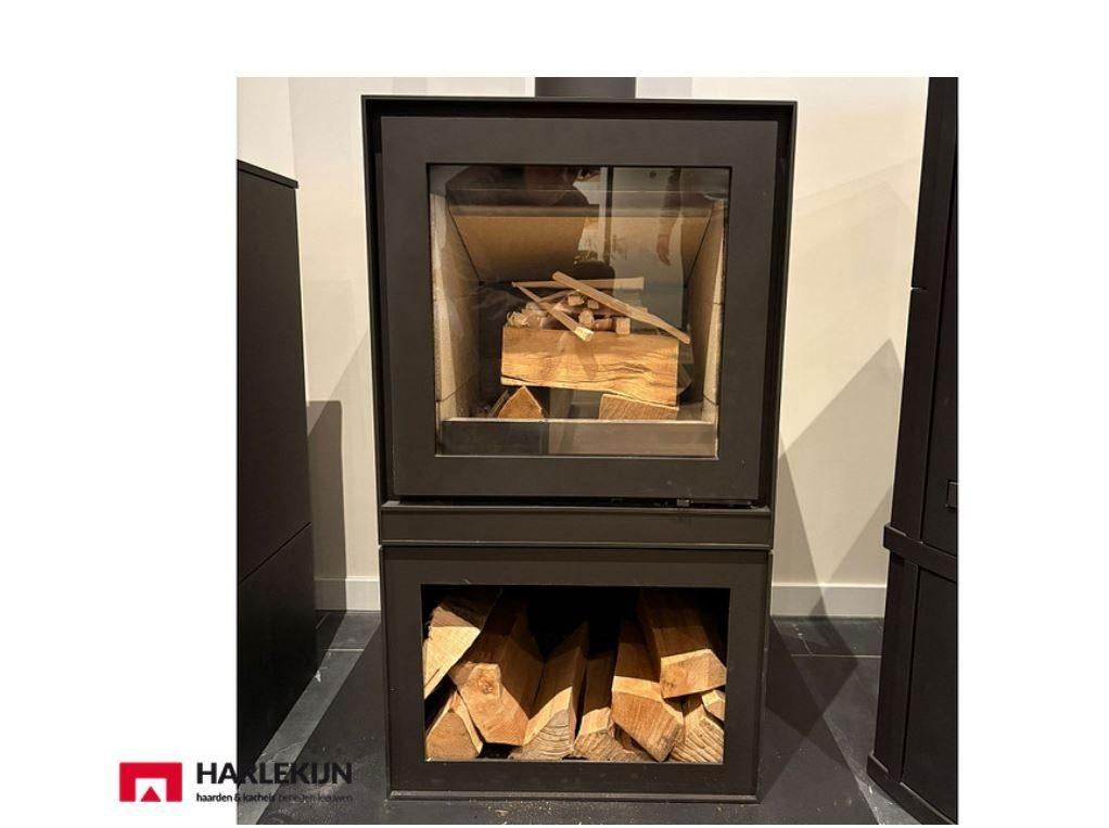 Altech Max Depot met houtvak speksteen Houtkachel., Huis en Inrichting, Kachels, Ophalen, Vrijstaand, Hout, Nieuw