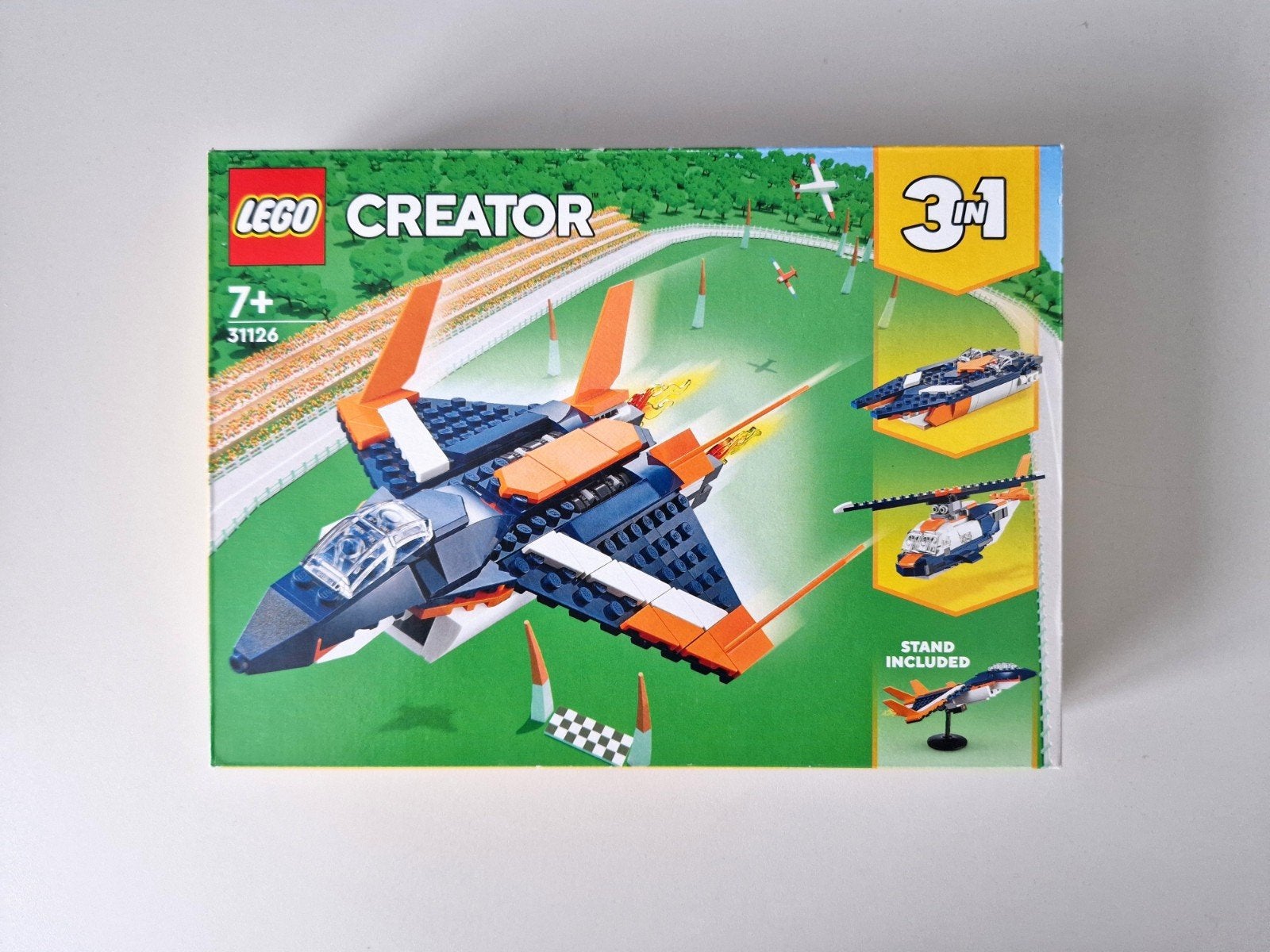 LEGO 3in1 Supersonisch straalvliegtuig | #31126, Gebruikt, Ophalen of Verzenden, Lego, Inclusief doos