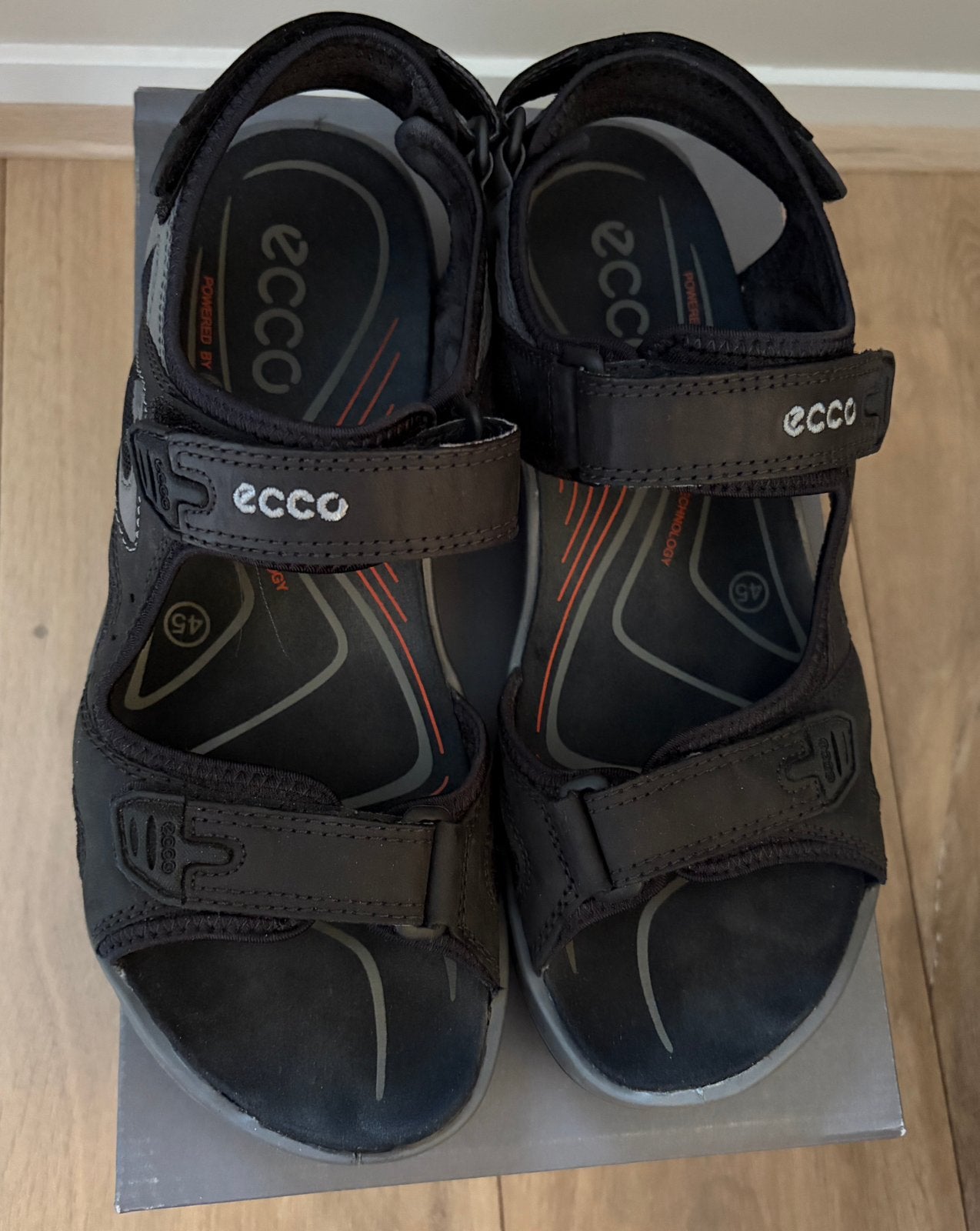 Ecco sandalen maat 45, Kleding | Dames, Verzenden, Zo goed als nieuw, Sandalen of Muiltjes