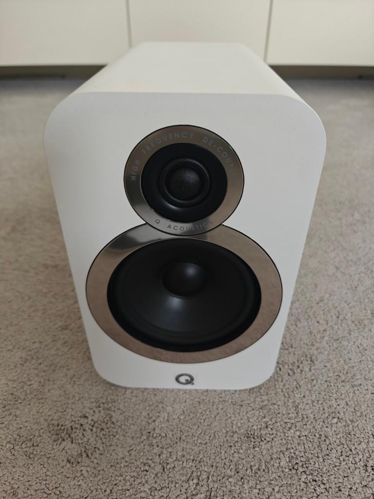 Q Acoustics 3020i Boekenplank Speakers - Arctic White