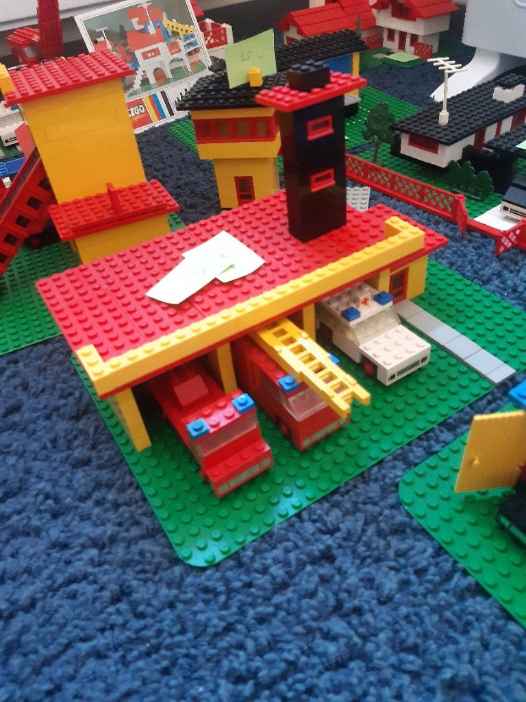 Legoset 347 uit 1970, Ophalen of Verzenden, Gebruikt