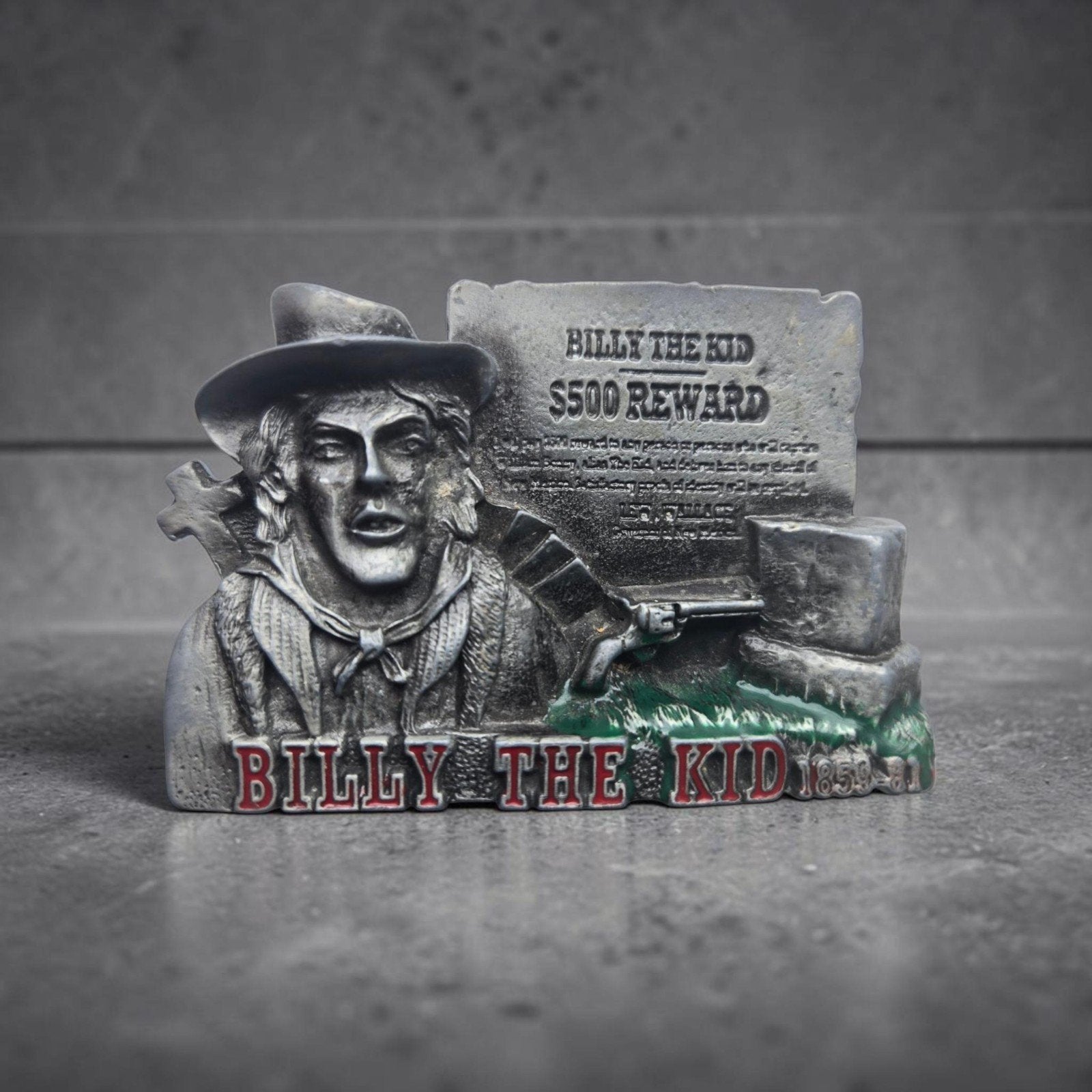 (2) Vintage Western Belt Buckles - Billy the Kid/New Mexico, Kleding | Heren, Losse buckle of gesp, Various, Minder dan 95 cm
