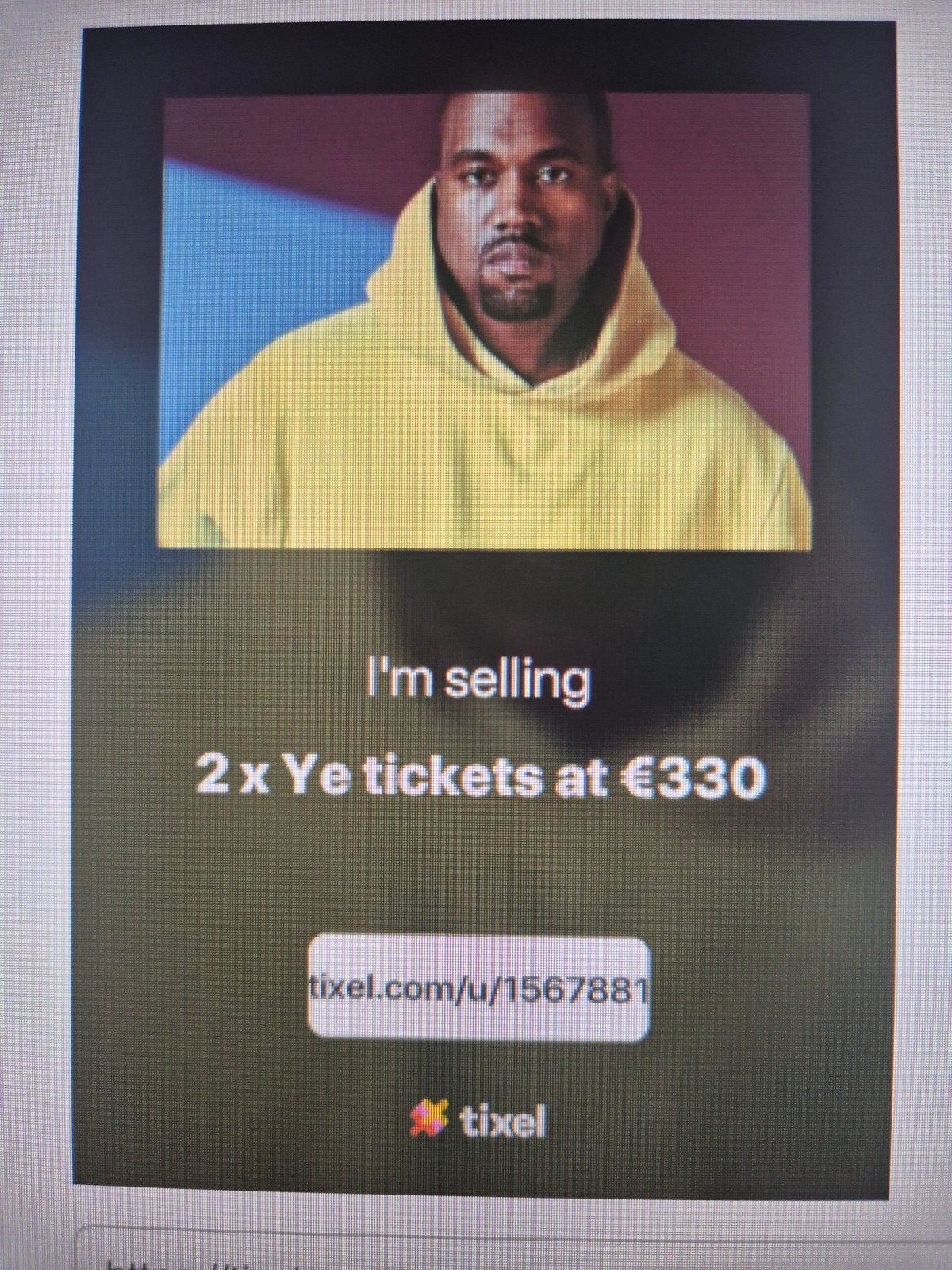 Golden tickets kanye 6 juni, Twee personen, Juni