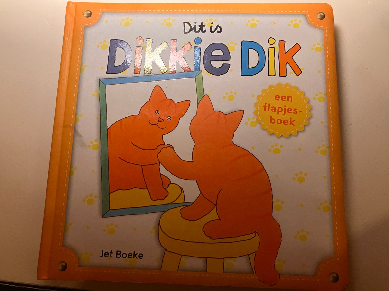 Dikkie Dik: Dit is Dikkie Dik & Wat een herrie! (Flapjesboek, Boeken, Ophalen of Verzenden, Zo goed als nieuw, Uitklap-, Voel- of Ontdekboek