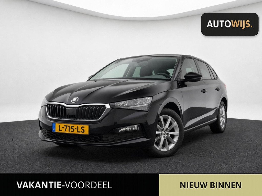 Skoda Scala 1.0 TSI Ambition|NL AUTO|DIGIDASH|TREKHAAK|CRUIS, Auto's, Skoda, Gebruikt, 610 kg, Origineel Nederlands, Handgeschakeld