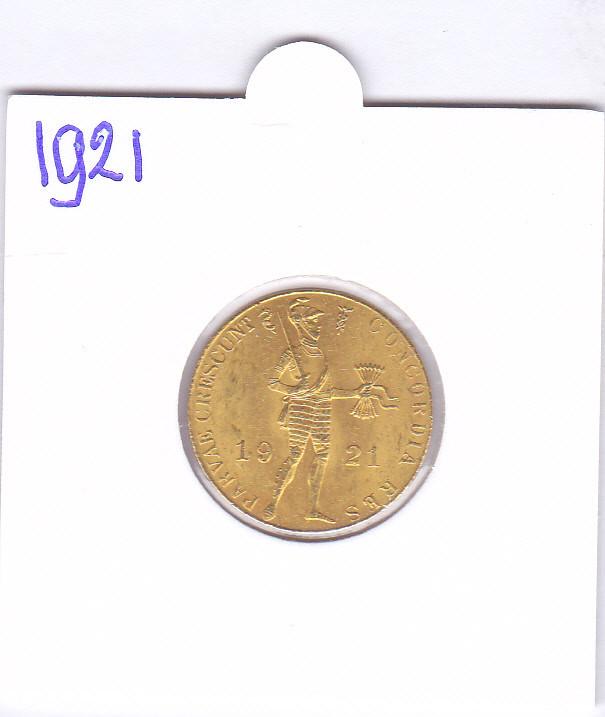 Schitterende gouden dukaat 1921 voor 495 euro, Postzegels en Munten, Koningin Wilhelmina, Losse munt, Goud, Overige waardes