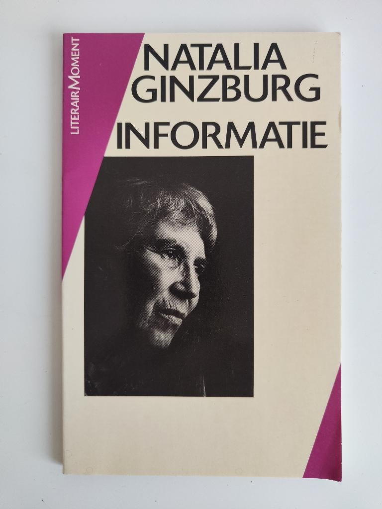 Natalia Ginzburg - informatie, Wereld overig, Ophalen of Verzenden, Zo goed als nieuw, Natalia Ginzburg