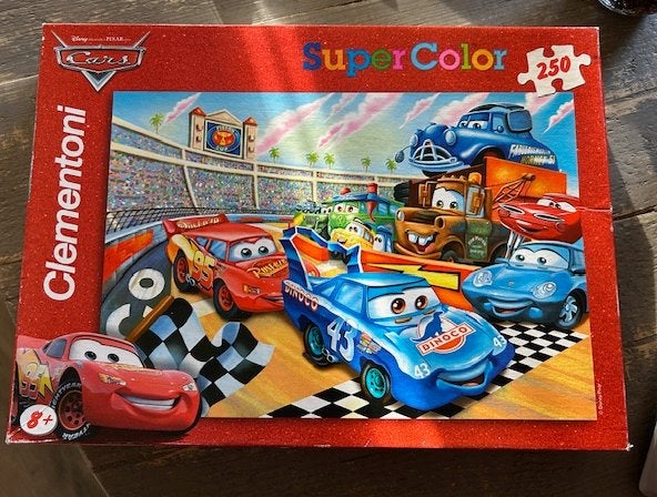 Puzzel Cars, Ophalen of Verzenden, Meer dan 50 stukjes, Gebruikt, 6 jaar of ouder