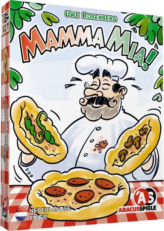 Mamma Mia Kaartspel Asmodee Nieuw, Hobby en Vrije tijd, Gezelschapsspellen | Kaartspellen, Ophalen of Verzenden, Asmodee, Vijf spelers of meer