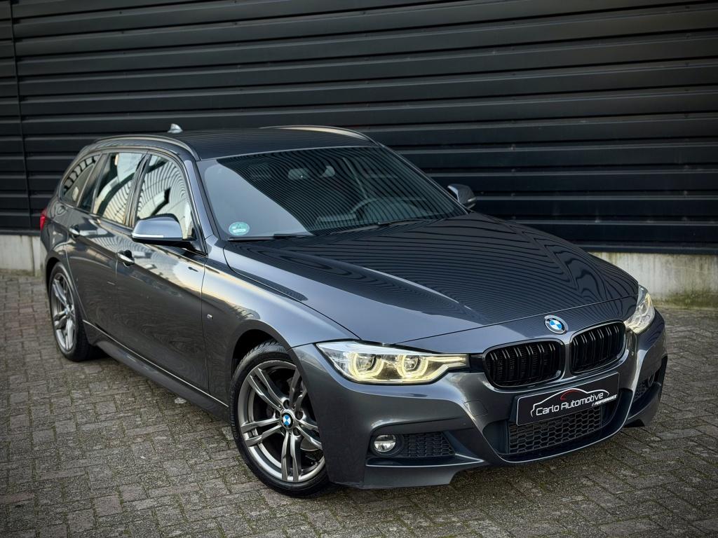 BMW 3 Serie Touring 320d M-SPORT AUTOMAAT|LED|HAAK|M STOEL, Auto's, Automaat, 745 kg, Euro 6, 4 cilinders