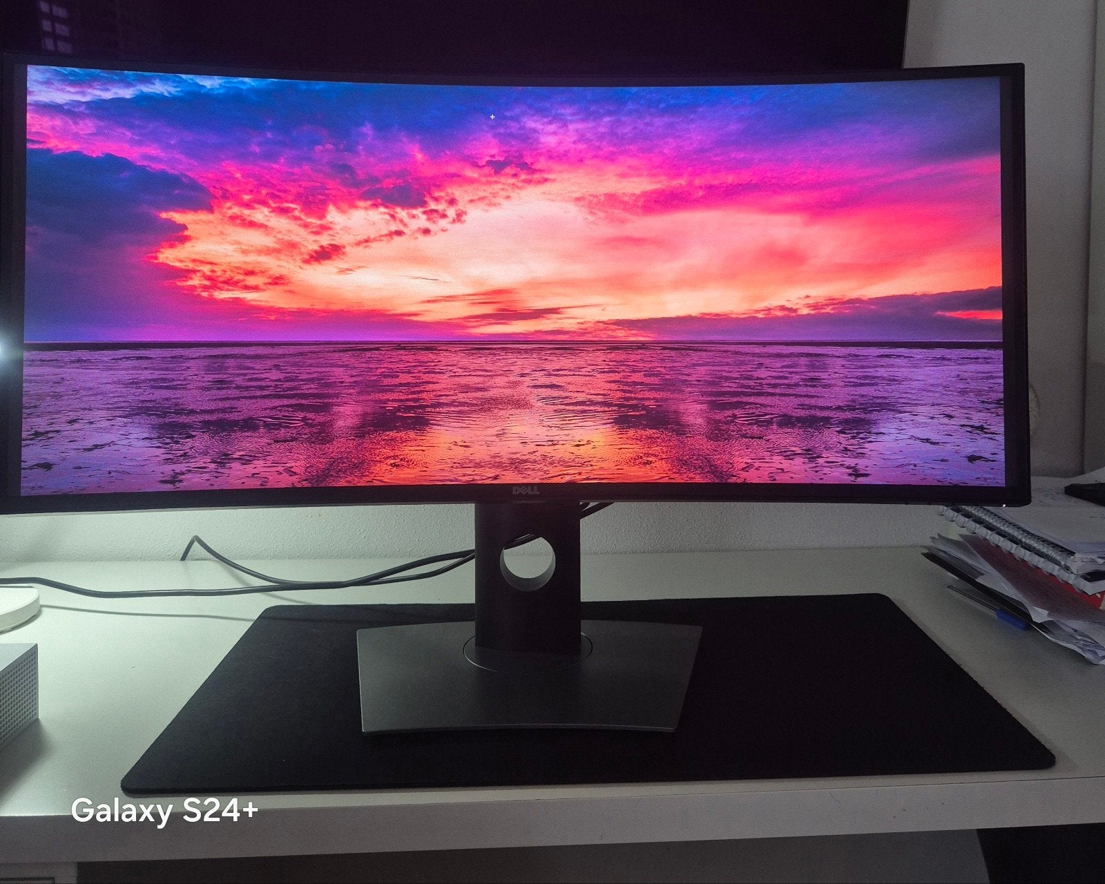 Dell UltraSharp U3419W 34 inch curved ultrawide Monitor, Curved, IPS, Ophalen of Verzenden, Zo goed als nieuw
