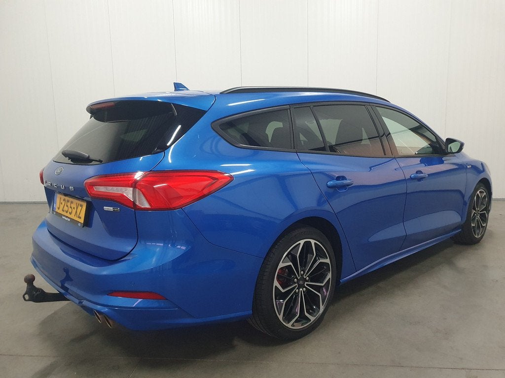 Ford FOCUS Wagon 1.0 EcoBoost Hybrid ST Line Business NAVI/T, Auto's, Ford, Gebruikt, Blauw, Origineel Nederlands, Grijs