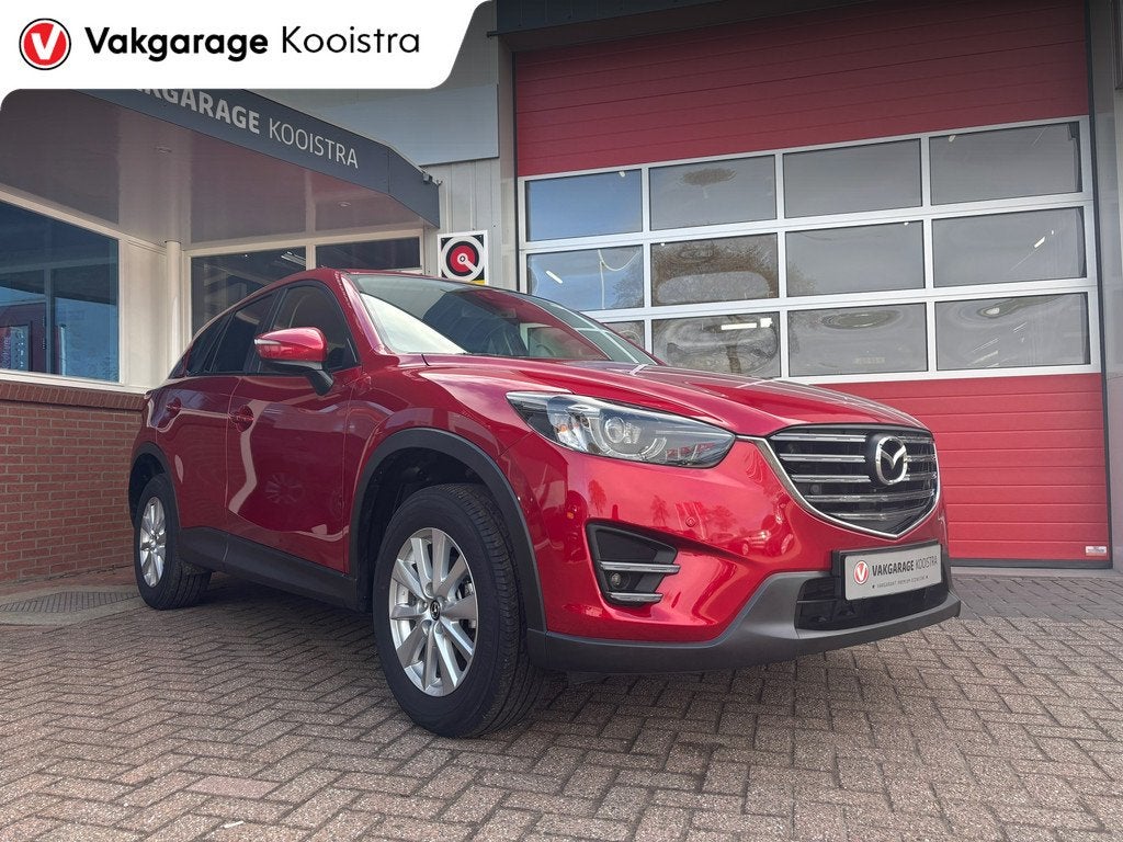 Mazda CX-5 2.0 Exclusive-Line160 GT-AWD|Navi|Cruise|Trekhaak, Gebruikt, Zwart, 160 pk, Bedrijf