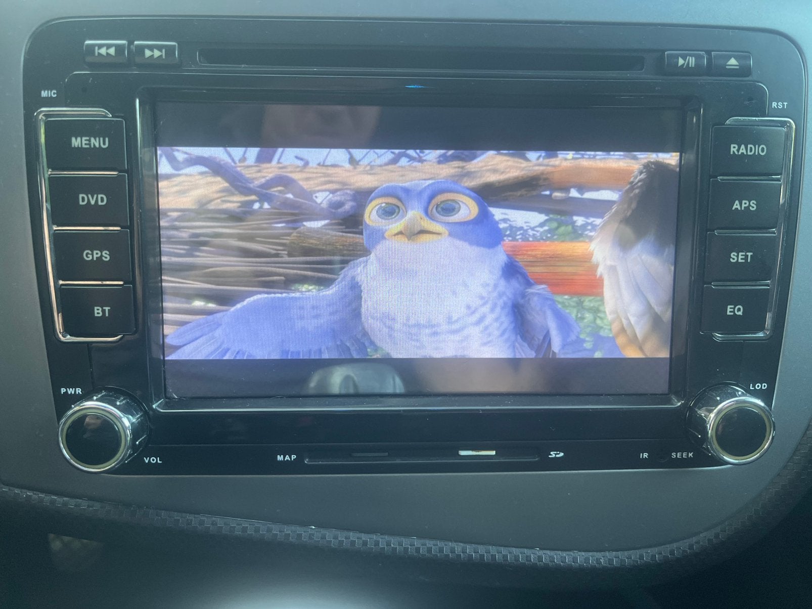 Auto radio dvd speler rns pasvorm, Auto diversen, Autoradio's, Ophalen of Verzenden, Zo goed als nieuw