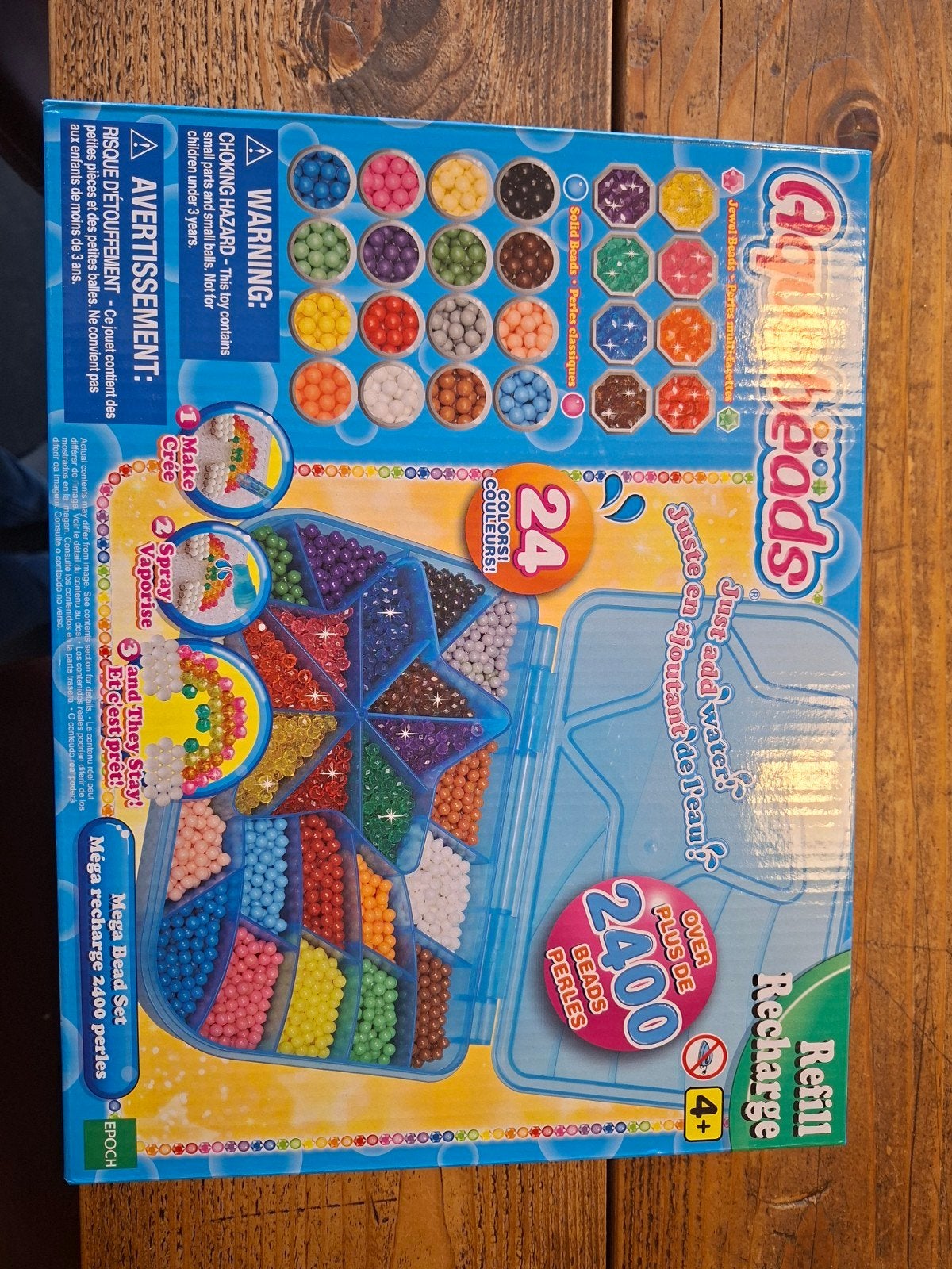 Aquabeads Mega Navulset - 2400 kralen (ongebruikt), Ophalen of Verzenden, Zo goed als nieuw, Knutselen