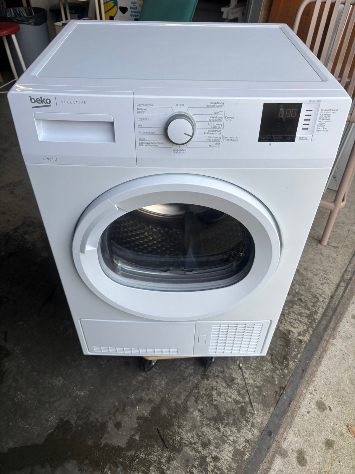 Beko DCU7235BXT Condensdroger – 7 kg - Voorlader, 6 tot 8 kg, -, -, Ophalen of Verzenden