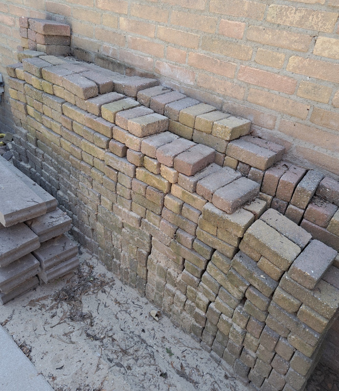 Stenen  t.e.a.b., Ophalen, Gebruikt, Beton, Klinkers