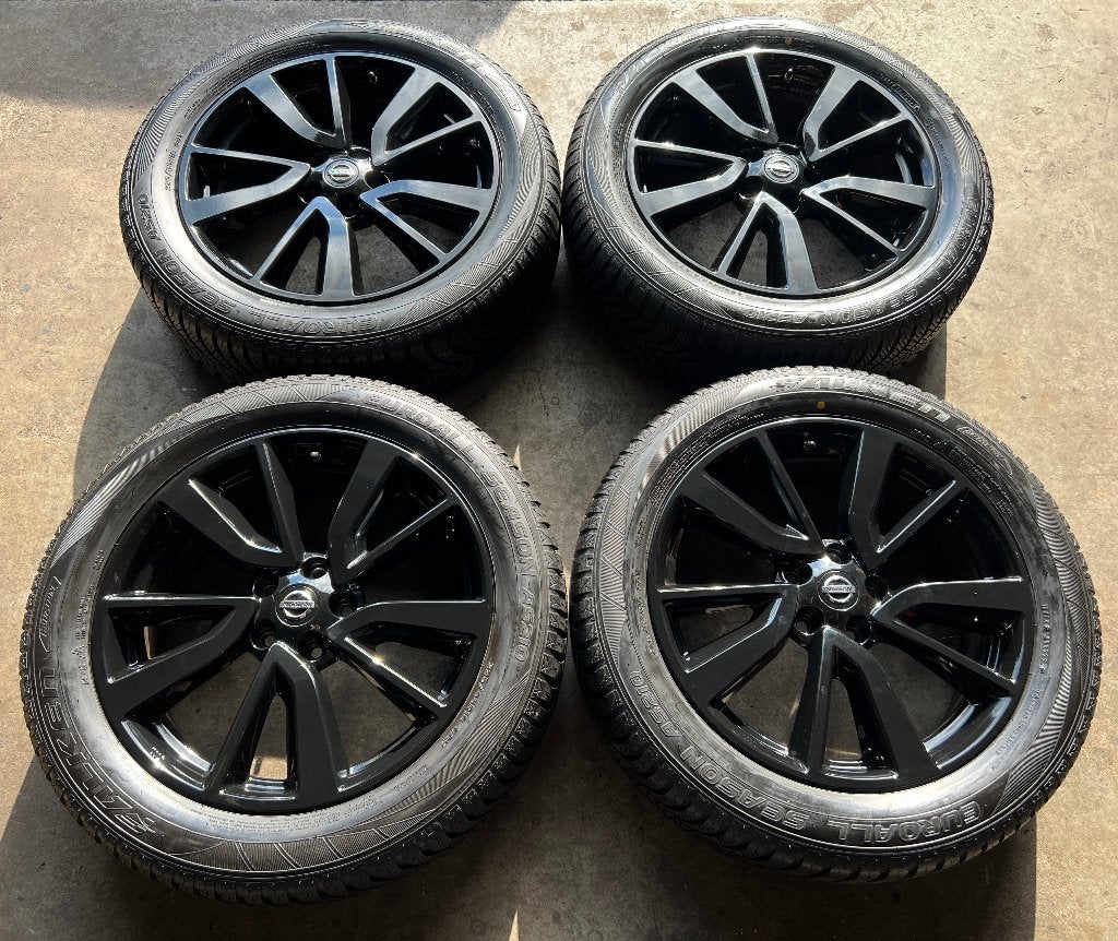 5x114,3 19 inch Nissan Nissan X-Trail Velgen + Banden + TPMS, Auto-onderdelen, Gebruikt, Banden en Velgen, Personenwagen, Ophalen