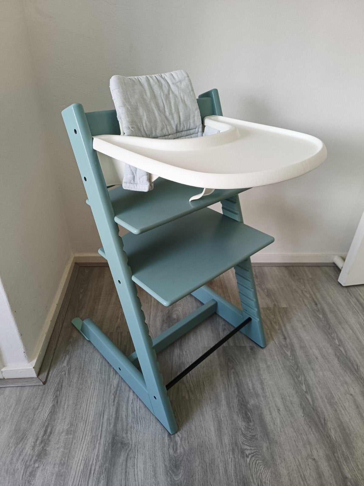 Foto 23 van Stokke Tripp Trapp aqua blue+babyset, 2 kussens, newbornset