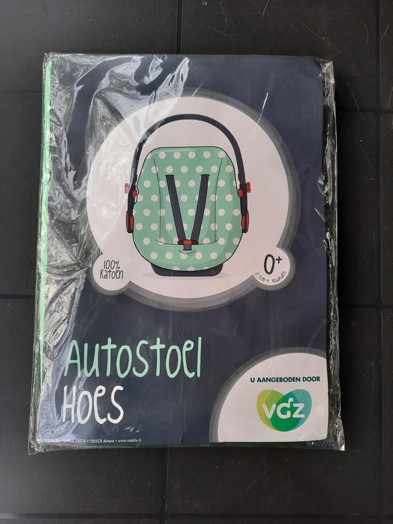 Nieuwe Autostoelhoes Groep 0+ - Zacht Katoen, Overige merken, Autogordel, Nieuw, Ophalen of Verzenden