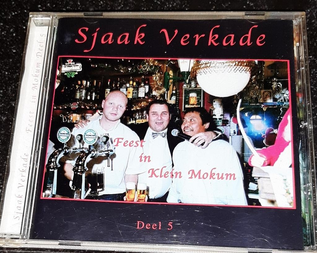 Sjaak Verkade feest in Klein Mokum deel 5, Cd's en Dvd's, Ophalen of Verzenden, Zo goed als nieuw, Levenslied of Smartlap