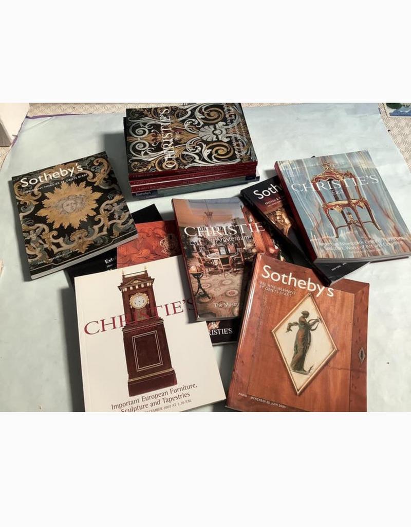 300 VEILING CATALOGI  SOUTHEBY'S & CHRISTIE'S, Ophalen of Verzenden
