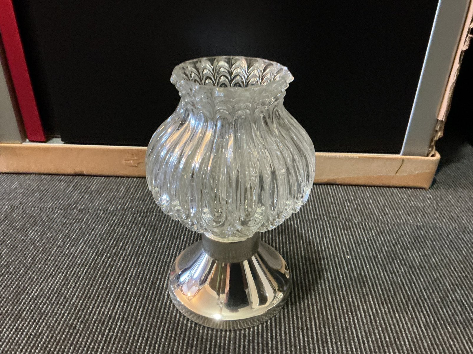 Kaarsenstandaard glas, Ophalen of Verzenden, Zo goed als nieuw, Glas