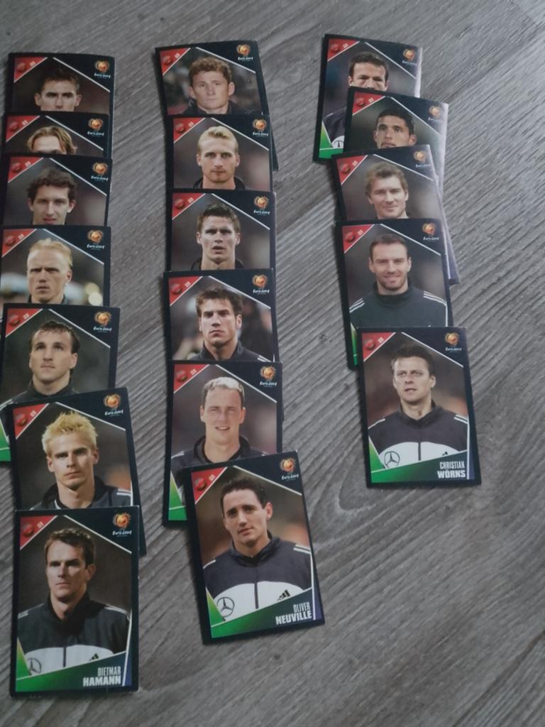 Panini voetbalplaatjes EK 2004 compleet elftal, Verzenden, Zo goed als nieuw, Buitenlandse clubs, Poster, Plaatje of Sticker
