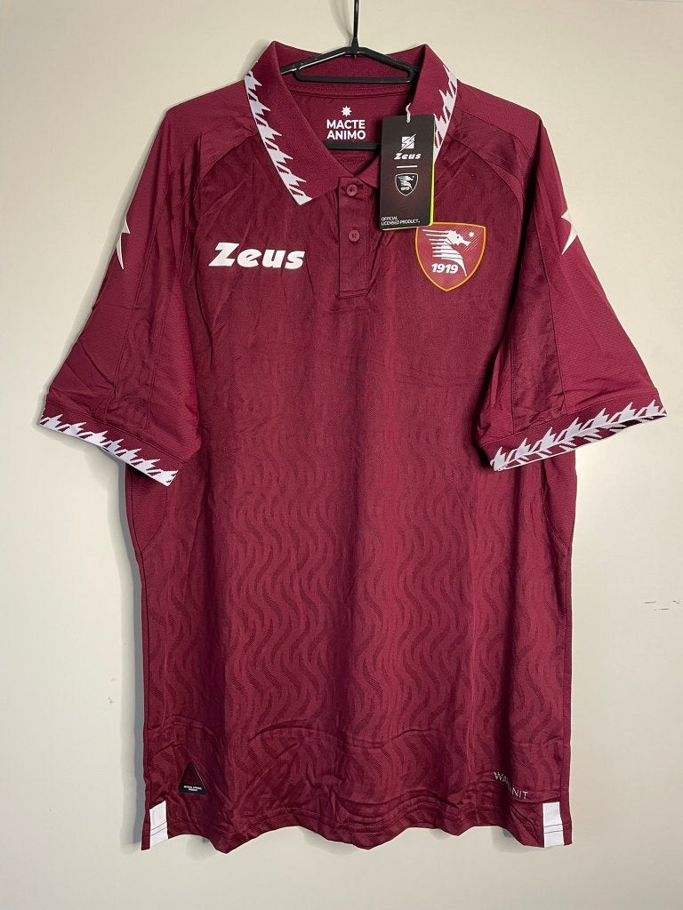 Salernitana Zeus Voetbalshirt Maat XL Nieuw, Zeus, Verzenden, Voetbal, Rood