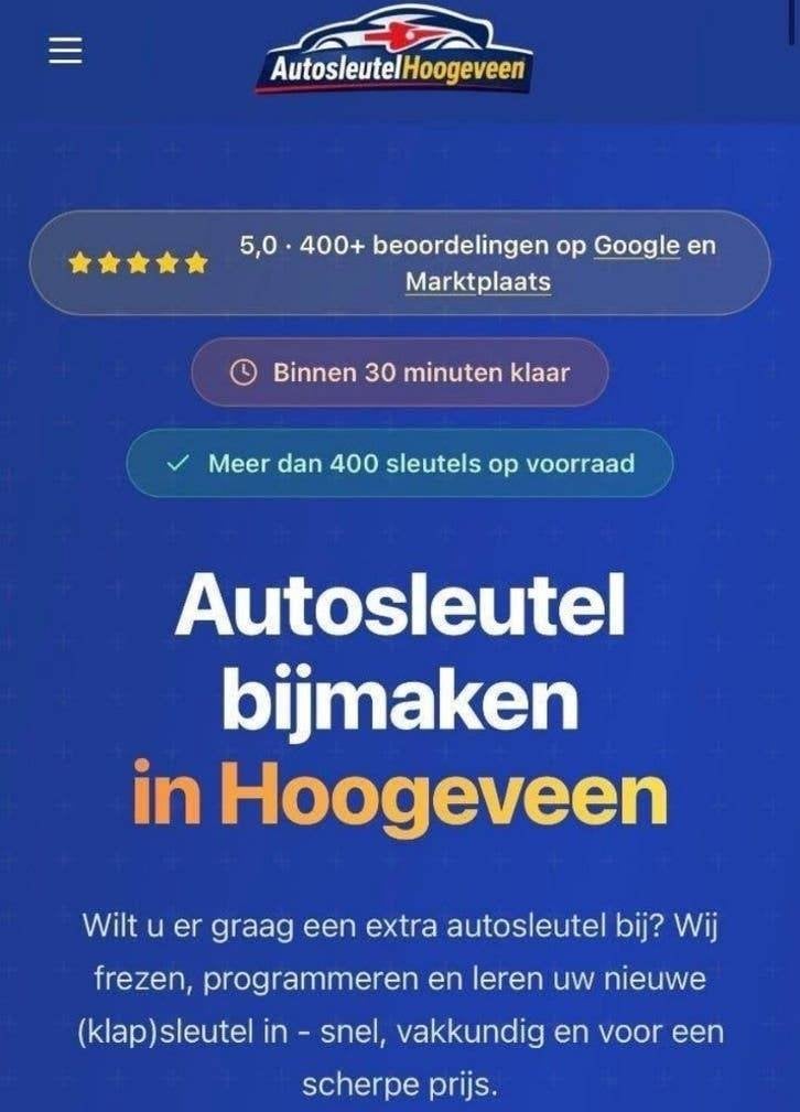 Klapsleutel Mercedes SLK R170, 2 knoppen 433MHz, Nieuw, Info@autosleutelhoogeveen.nl, 7904 KJ, Ophalen