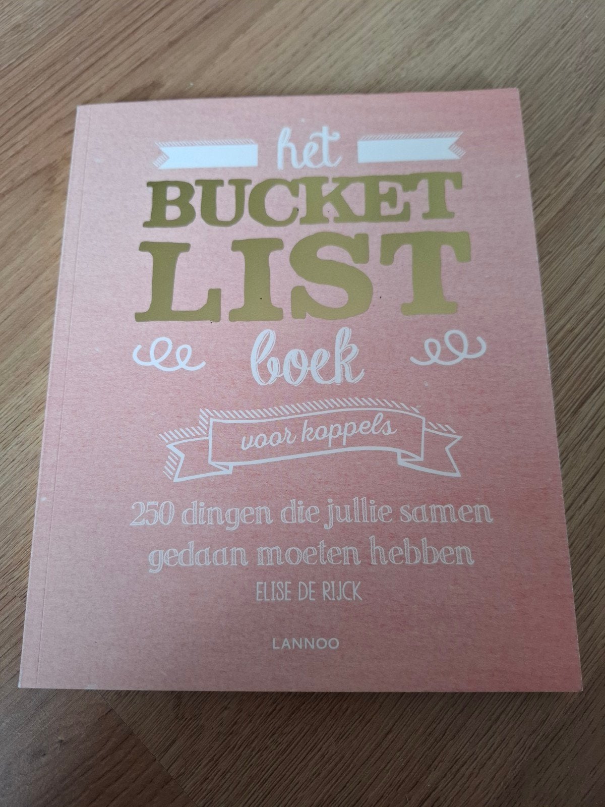 Elise De Rijck - Het Bucketlist boek voor koppels, Boeken, Elise De Rijck, Nieuw, Ophalen of Verzenden, Mode algemeen