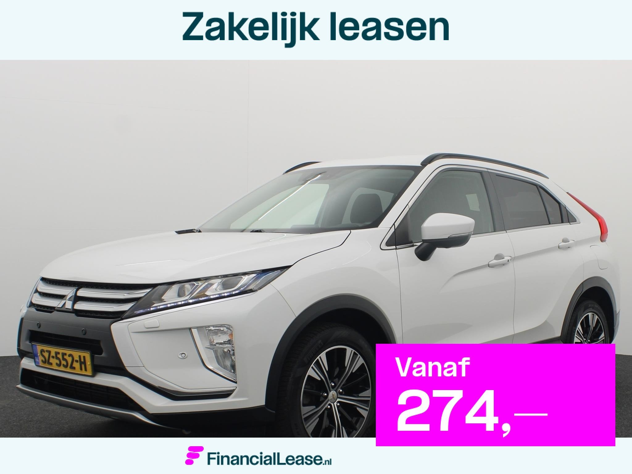 Mitsubishi Eclipse Cross 1.5 DI-T First Edition HUD / 360 CA, Euro 6, 4 cilinders, 1435 kg, Origineel Nederlands