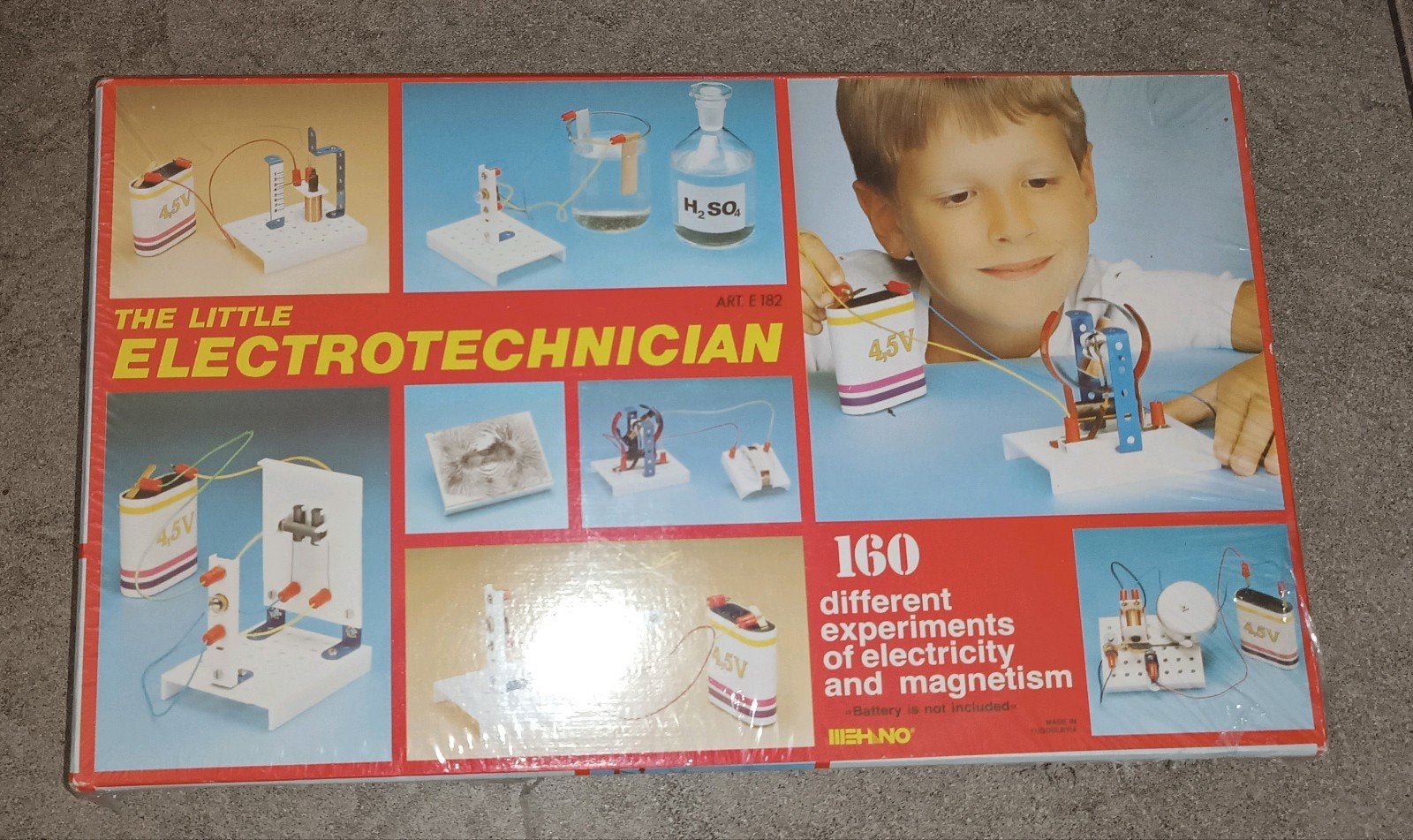 Vintage Mehano - The Little Electrotechnician (Art. E 182), Ophalen of Verzenden, Bouwen