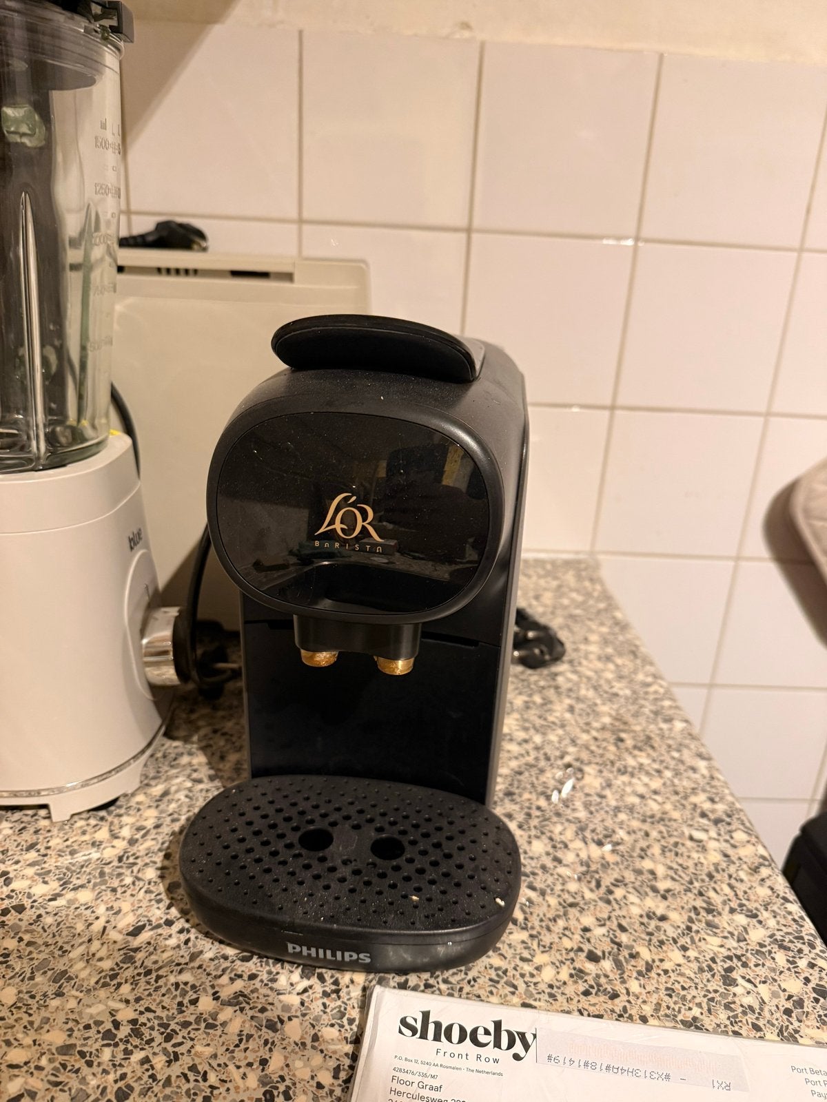 L'OR Barista koffiezetapparaat van Philips, Koffiepads en cups, Gebruikt, Espresso apparaat, Ophalen of Verzenden