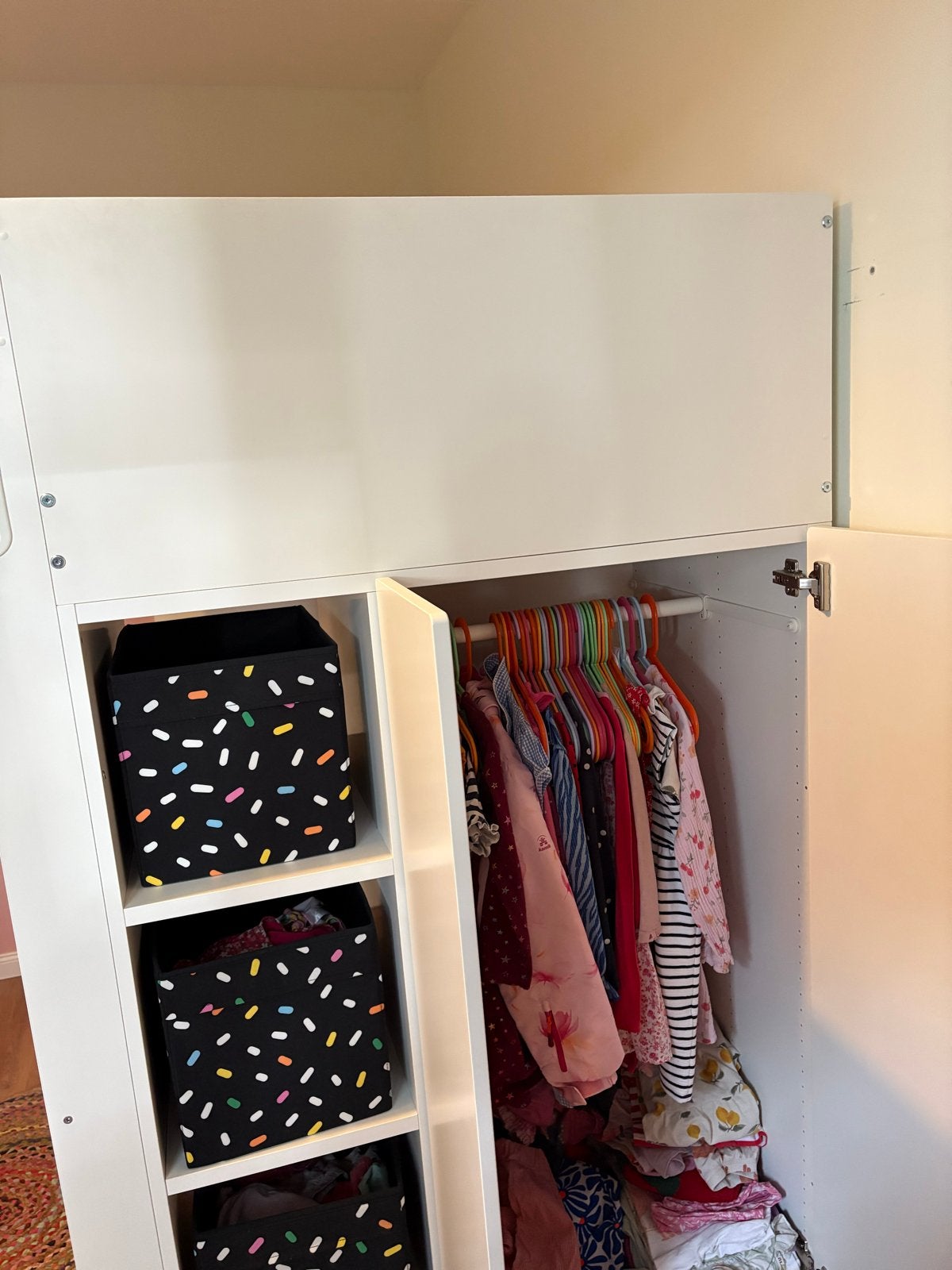 Foto 5 van Hoogslaper met bureau en kast - Wit