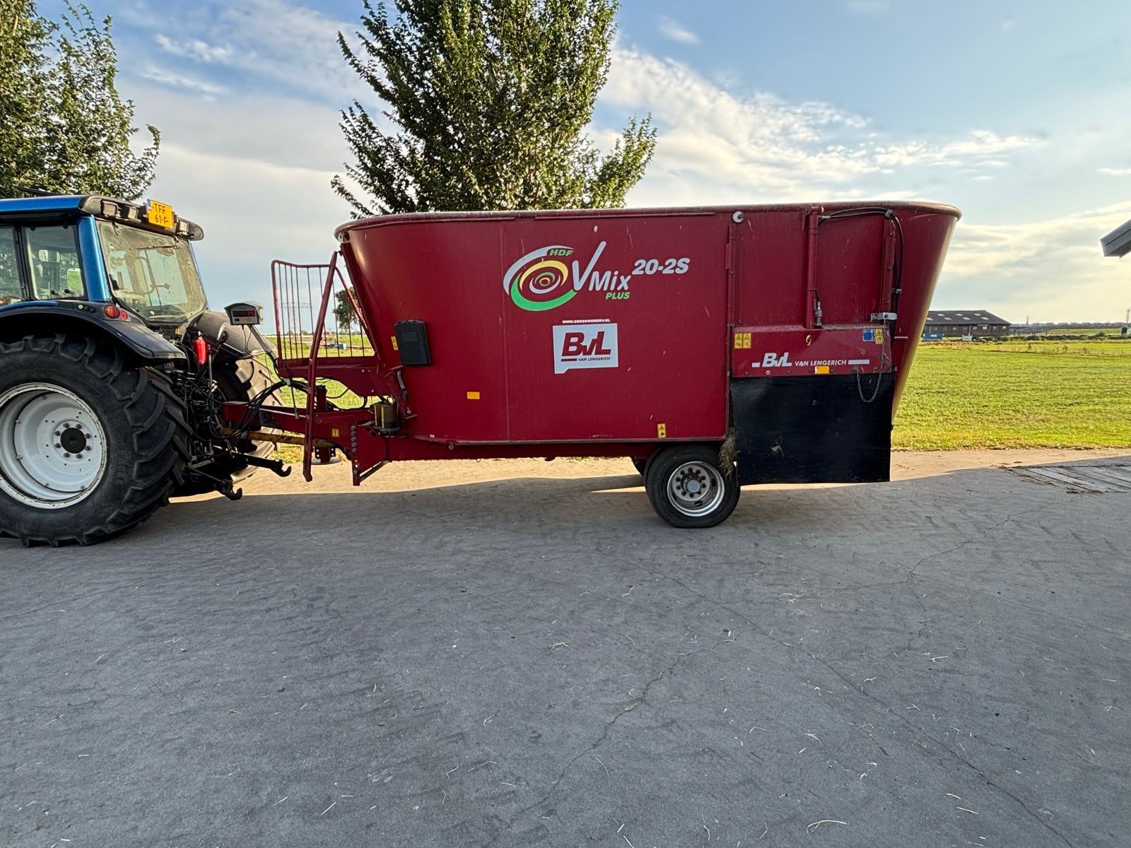 Bvl V-Mix Plus 20-2S voermengwagen, Ophalen, Veehouderij, Voertechniek