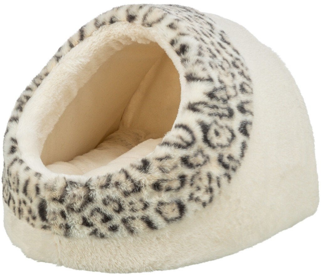 Hondenmand iglo Leo panterprint creme van € 37,99 nu € 29,95, ., Ophalen of Verzenden, Pluche, .