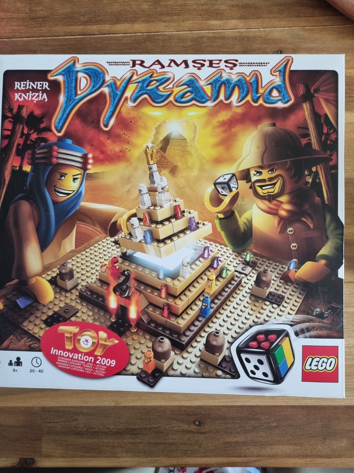 LEGO Ramses Pyramid bordspel - Reiner Knizia, Ophalen of Verzenden, Zo goed als nieuw