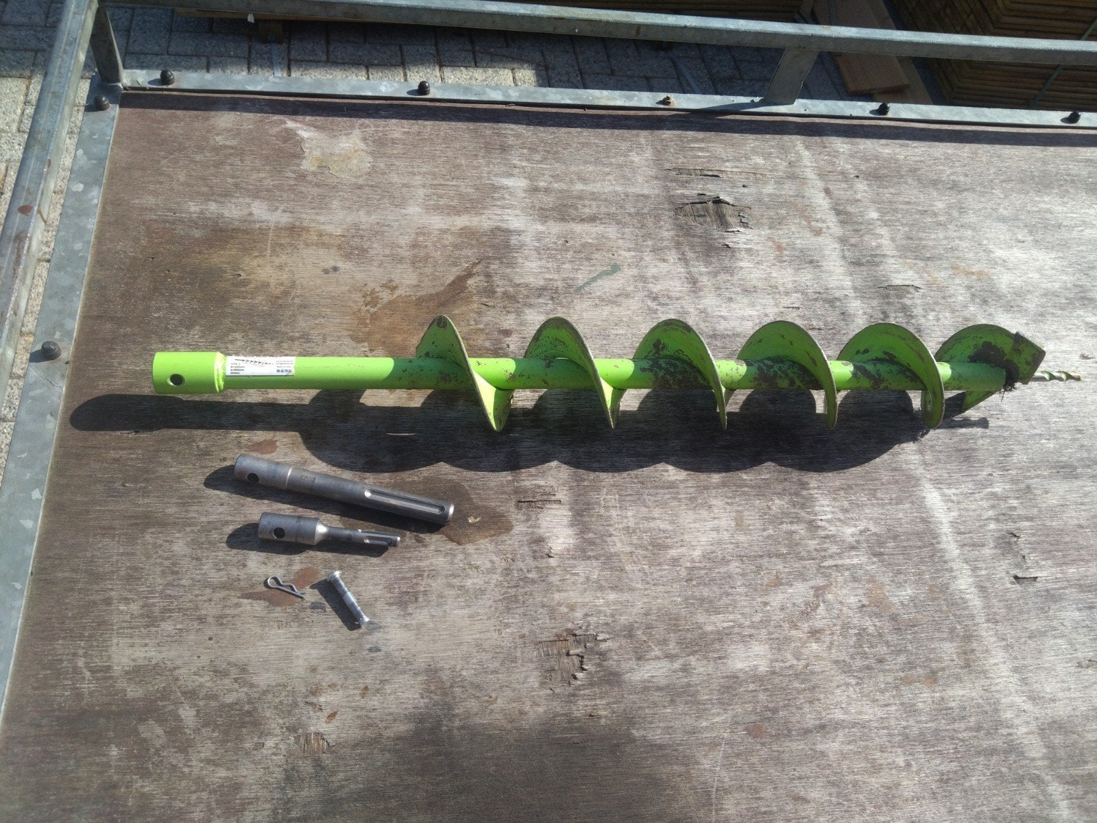 grondboor, Tuin en Terras, Ophalen of Verzenden, Gebruikt, Grondboor